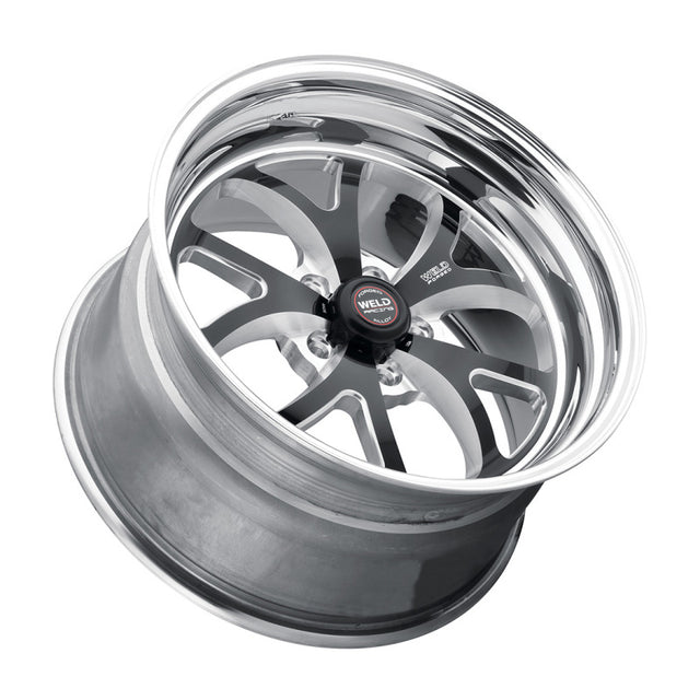 Weld S76 15x9 / 5x4.5 BP / 6.5in. BS Black Wheel (Medium Pad) - Non-Beadlock - RPL Performance