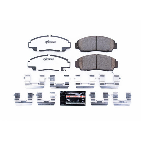 Power Stop 01-03 Acura CL Front Z26 Extreme Street Brake Pads w/Hardware - RPL Performance