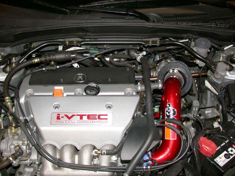 K&N 02 Honda Civic Si Red Typhoon Short Ram Intake - RPL Performance