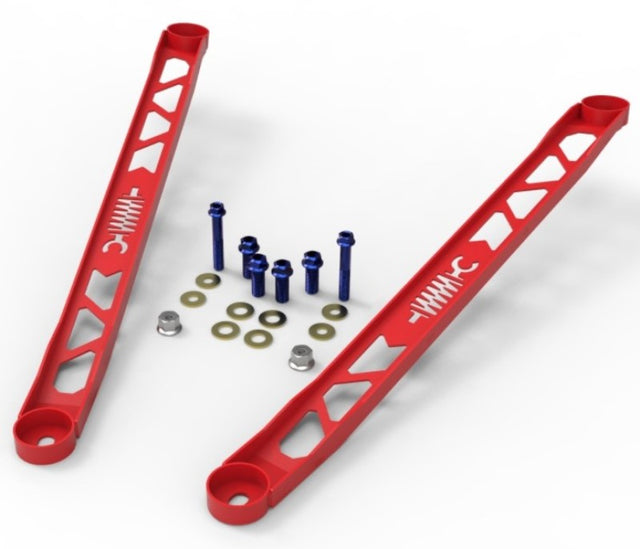 aFe CONTROL 304 Stainless Steel Front Suspension Strut Brace Red - Toyota GR Supra (A90) 20-21 - RPL Performance