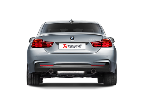 Akrapovic 16-17 BMW 340i (F30 F31) Evolution Line Cat Back (SS) w/ Carbon Tips (Req. Link Pipe) - RPL Performance