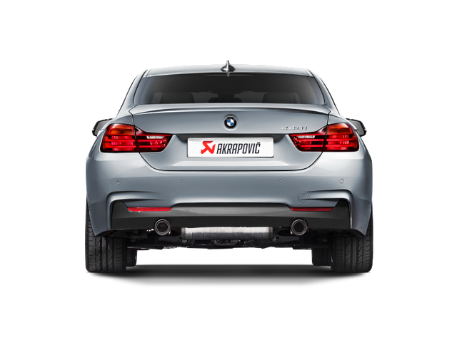 Akrapovic 16-17 BMW 340i (F30 F31) Evolution Line Cat Back (SS) w/ Carbon Tips (Req. Link Pipe) - RPL Performance