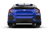 Rally Armor 17-21 Honda Civic Sport/Sport Touring Black UR Mud Flap w/Blue Logo