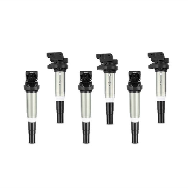 Mishimoto 2002+ BMW M54/N20/N52/N54/N55/N62/S54/S62 Six Cylinder Ignition Coil Set of 6 - RPL Performance