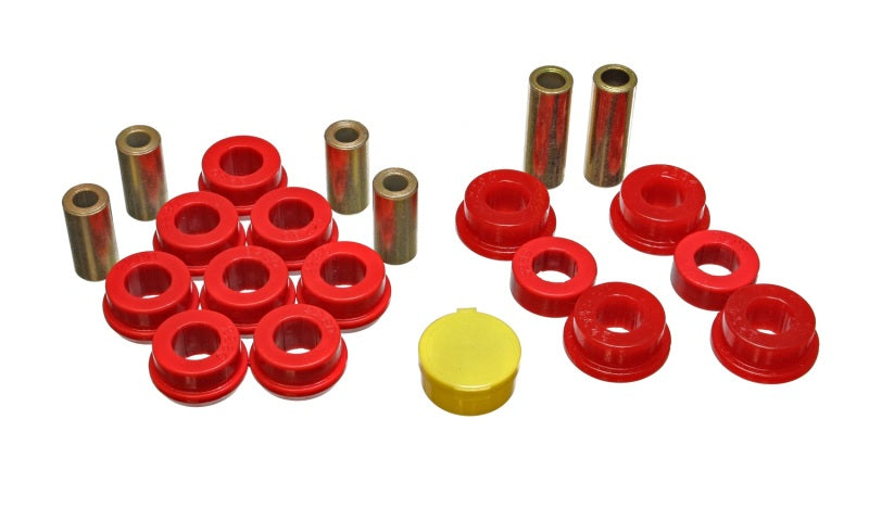 Energy Suspension 94-97 Honda Accord/Odyssey Red Front Control Arm Bushing Set - RPL Performance