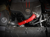 aFe BladeRunner Red 2-3/4in Aluminum Charge Pipe 2021 Toyota Supra GR (A90) I4-2.0L (t) B48 - RPL Performance