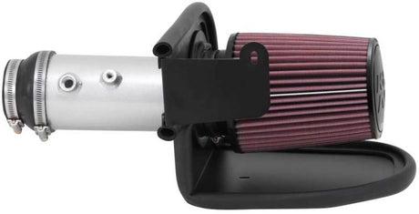 K&N 13-14 Honda Accord 3.5L V6 69 Series Typhoon Air Intake System - Silver Cold Air Intake Kit - RPL Performance