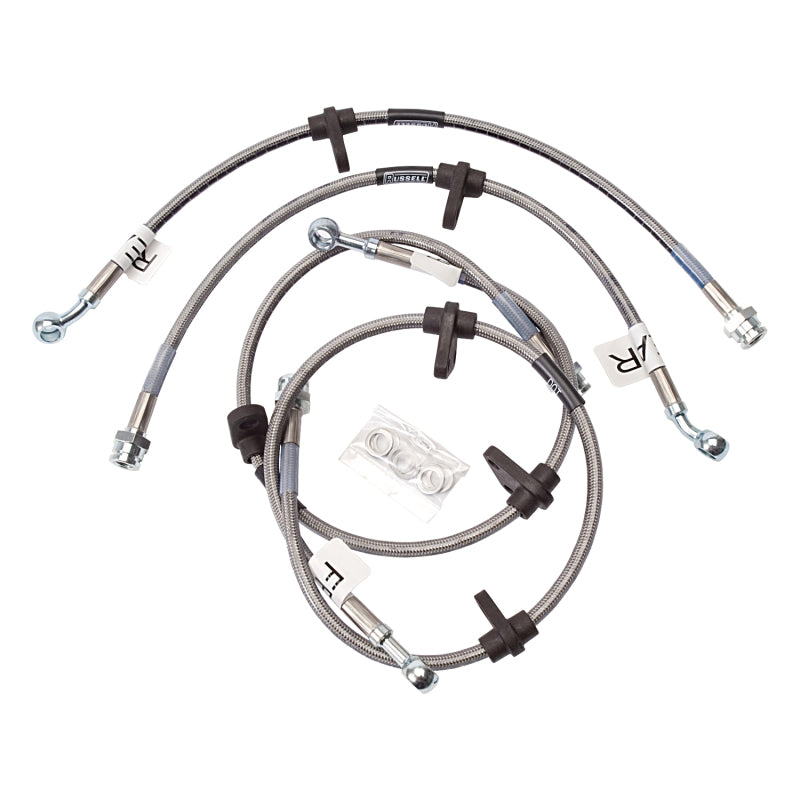 Russell Performance 92-95 Honda Civic (All with rear discs/ no ABS) Brake Line Kit - RPL Performance