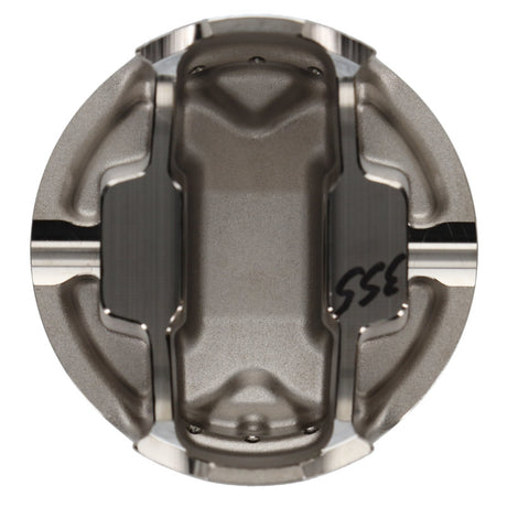 Wiseco Acura 4v Domed +8cc STRUTTED 88.0MM Piston Shelf Stock Kit - RPL Performance