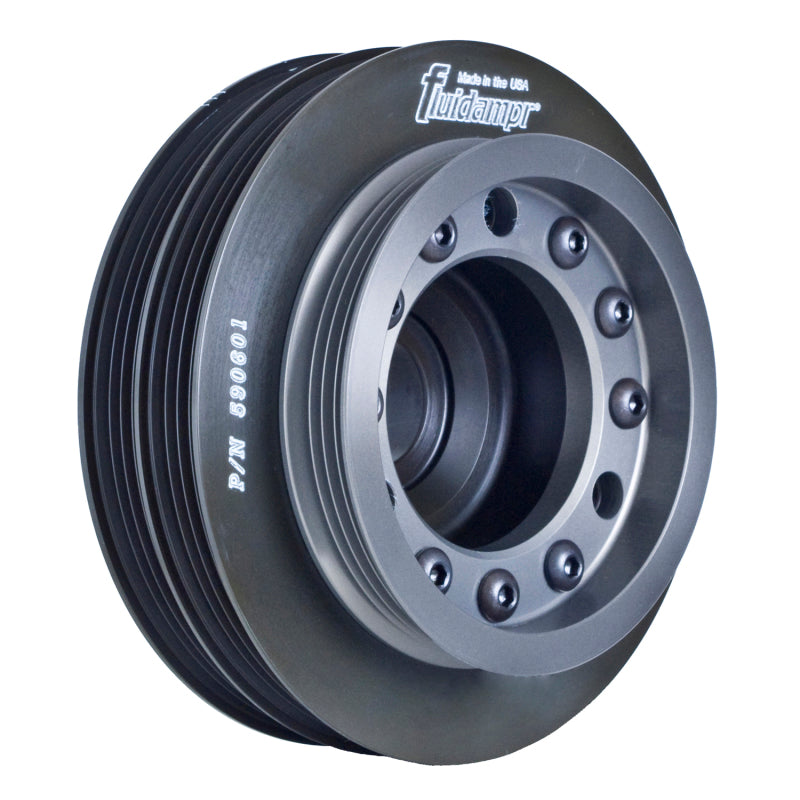 Fluidampr Honda All B Series PS Air / Alt Pulley Steel Internally Balanced Damper - RPL Performance