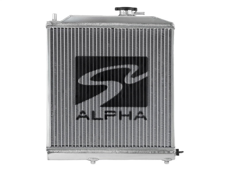 Skunk2 Alpha Series 88-91 Honda Civic/CRX Radiator (Half Size) (Dual Core)