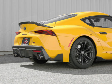 aFe POWER Takeda 2021 Toyota Supra 2.0L (t) 2.5in-3in 304 SS CB Exhaust w/ Carbon Tips - RPL Performance