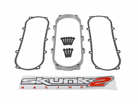 Skunk2 Ultra Series Honda/Acura Silver Street Intake Manifold .5 Liter Spacer - RPL Performance