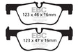 EBC 14+ BMW 228 Coupe 2.0 Turbo ATE calipers Redstuff Rear Brake Pads - RPL Performance