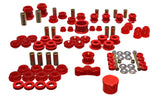 Energy Suspension 94-01 Acura Integra (except Type R) Red Hyper-Flex Master Bushing Set - RPL Performance