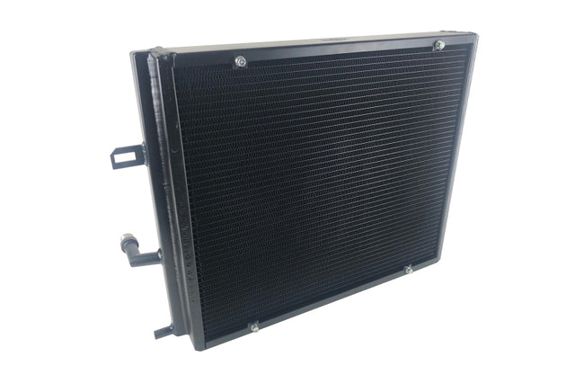 CSF BMW B58/B48 Front Mount Triple-Pass Heat Exchanger w/Rock Guard - Black - RPL Performance