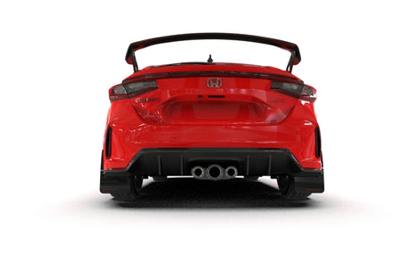 Rally Armor 23-24 Honda Civic Type R Black Mud Flap Grey Logo