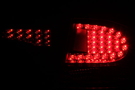 ANZO 2006-2011 Honda Civic LED Taillights Black - RPL Performance
