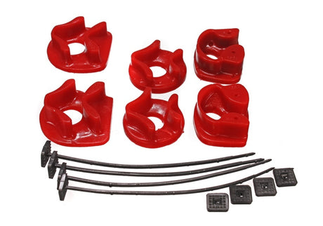 Energy Suspension 90-93 Acura Integra Red Motor Mount Inserts (2 Torque Mount Positions) - RPL Performance