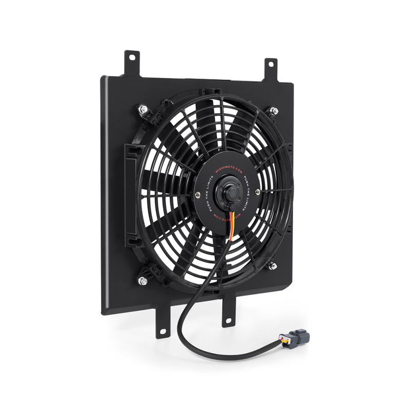 Mishimoto 92-00 Honda Civic Aluminum Fan Shroud Black - RPL Performance