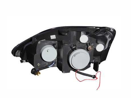 ANZO 2002-2004 Honda Civic Projector Headlights w/ Halo Black - RPL Performance