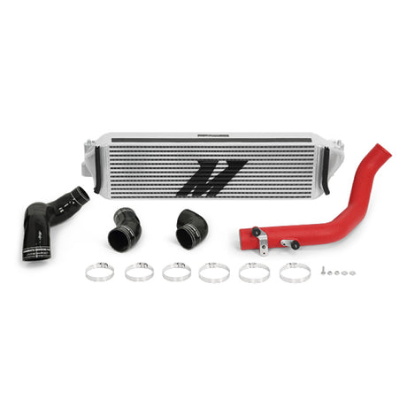 Mishimoto 2017+ Honda Civic Type R Intercooler Kit - Silver Intercooler Red Piping - RPL Performance