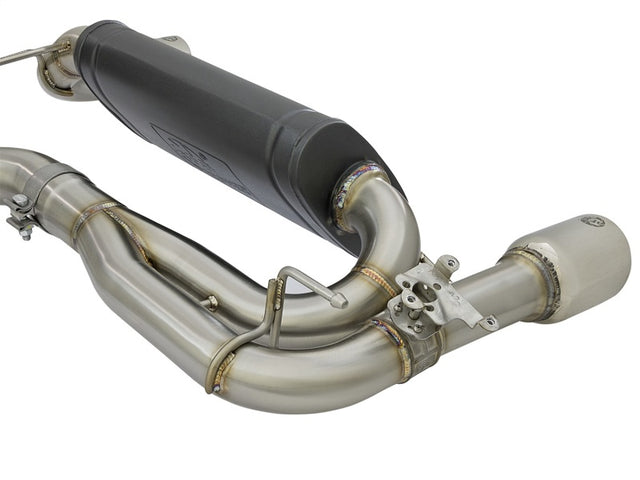 aFe MACHForce XP 16-17 BMW 340i/iX 440i/iX L6-3.0L (t) SS Axle-Back Exhaust w/Polished Tips - RPL Performance