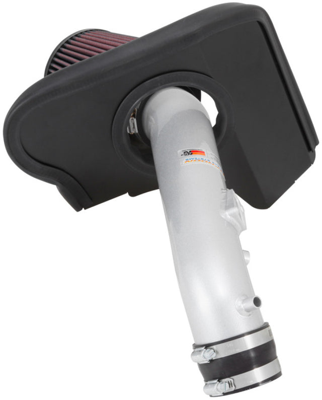 K&N 2013-14 Honda Accord 2.4L L4 69 Series Typhoon Air Intake System - Silver Cold Air Intake Kit - RPL Performance