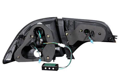 ANZO 2006-2011 Honda Civic LED Taillights Black - RPL Performance