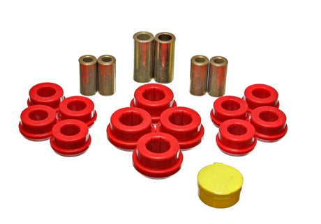 Energy Suspension 92-01 Honda Prelude Red Rear Control Arm Bushing Set - RPL Performance