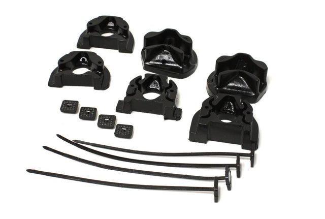 Energy Suspension 92-00 Honda Civic (Except 99-00 Si) / 93-97 Del Sol Black Motor Mount Inserts (Man - RPL Performance
