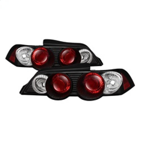 Spyder Acura RSX 02-04 Euro Style Tail Lights Black ALT-YD-ARSX02-BK - RPL Performance