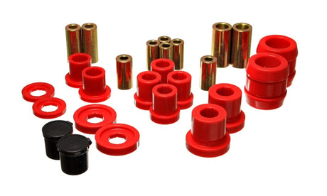 Energy Suspension 00-09 Honda S2000 Red Front End Control Arm Bushing Set - RPL Performance