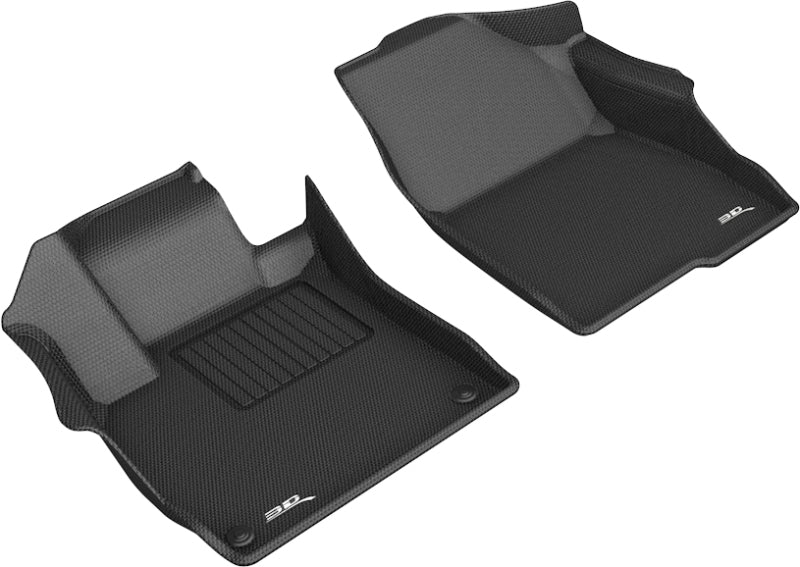 3D MAXpider 2018-2020 Honda Accord Kagu 1st Row Floormat - Black