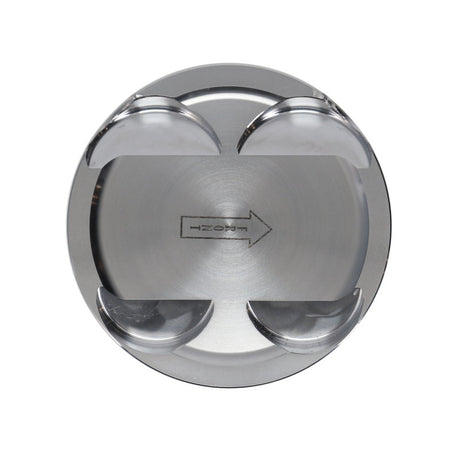 Manley 93-98 Toyota Supra Turbo (2JZGTE) 86.5mm +.5mm Oversized Bore 8.5:1 Dish Piston Set with Ring - RPL Performance