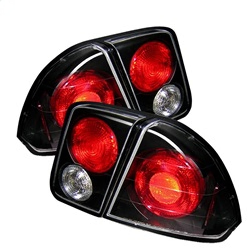 Spyder Honda Civic 01-05 4Dr Euro Style Tail Lights Black ALT-YD-HC01-4D-BK - RPL Performance