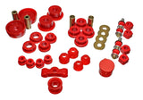 Energy Suspension 84-87 Honda Civic/CRX Red Hyper-Flex Master Bushing Set - RPL Performance