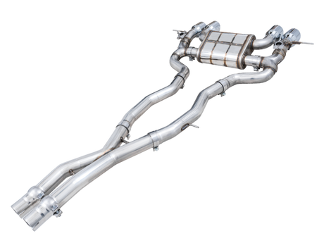 AWE SwitchPath Catback Exhaust for BMW G8X M3/M4 - Chrome Silver Tips - RPL Performance