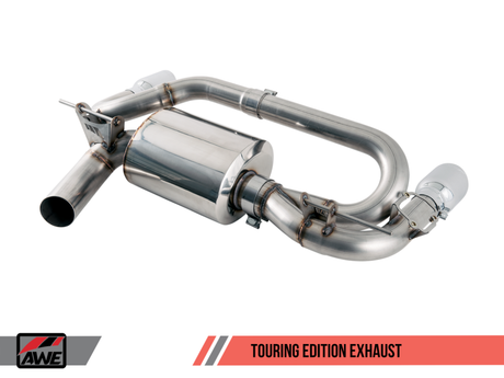 AWE Tuning BMW F22 M235i / M240i Touring Edition Axle-Back Exhaust - Diamond Black Tips (102mm) - RPL Performance