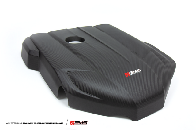 AMS Performance 2020+ Toyota GR Supra Carbon Fiber Engine Cover - RPL Performance