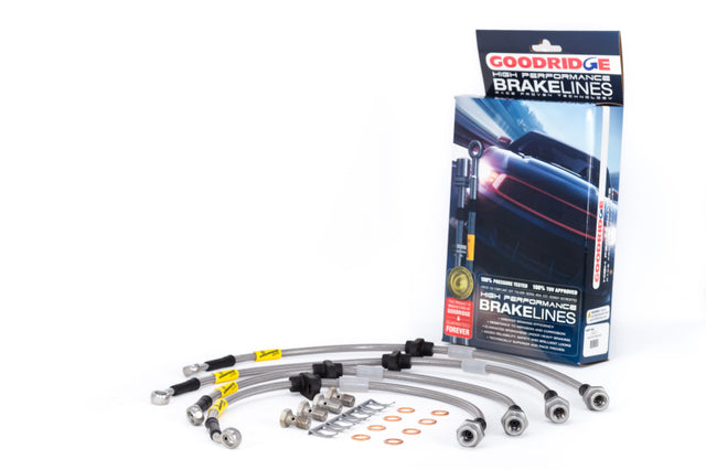 Goodridge 99-00 Honda Civic Si (w/ rear disc) Brake Lines - RPL Performance