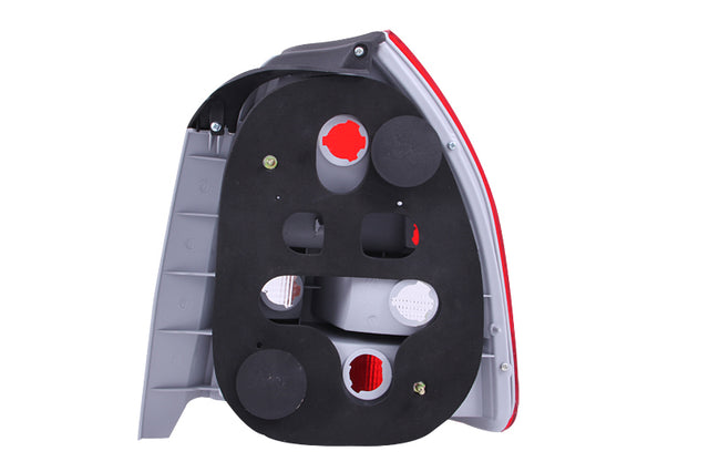 ANZO 1996-2000 Honda Civic Taillights Red/Smoke - RPL Performance