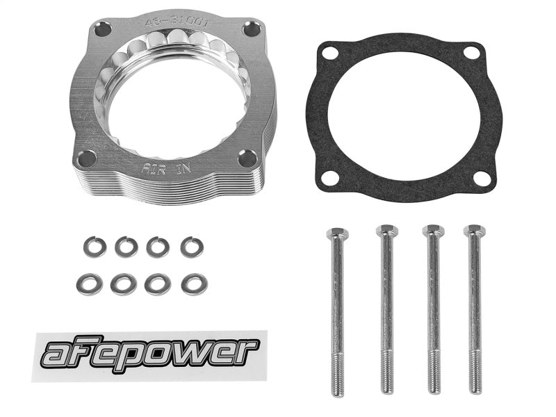 aFe Silver Bullet Throttle Body Spacer N62 Only BMW (E53) 04-09 5series (E60) 04-09 6series (E63/64) - RPL Performance