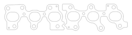 Cometic Toyota 2JZGTE 93-UP 2 PC. Exhaust Manifold Gasket .030 inch 1.600 inch X 1.220 inch Port - RPL Performance