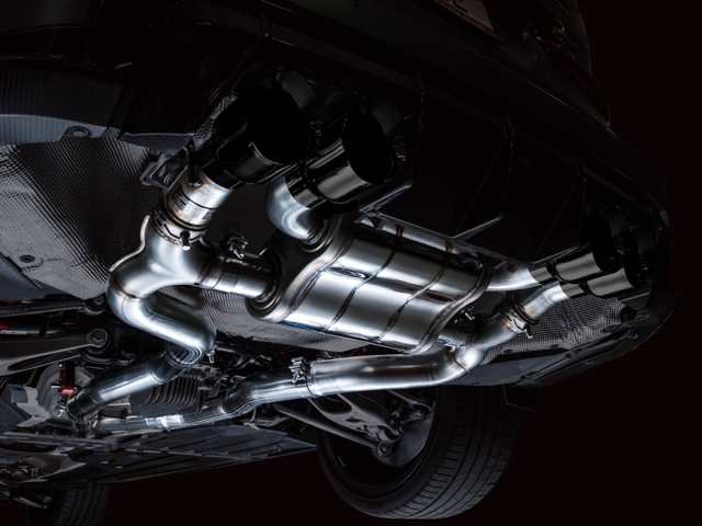 AWE SwitchPath Catback Exhaust for BMW G8X M3/M4 - Diamond Black Tips - RPL Performance