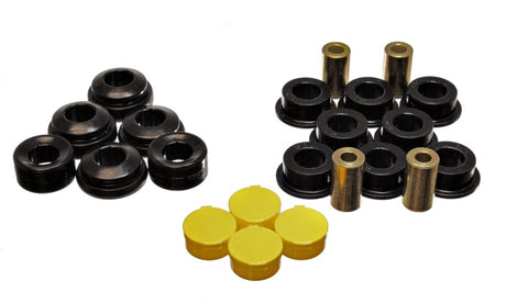 Energy Suspension 01-05 Honda Civic/CRX / 02-05 Civic Si Black Rear Control Arm Bushing Set - RPL Performance