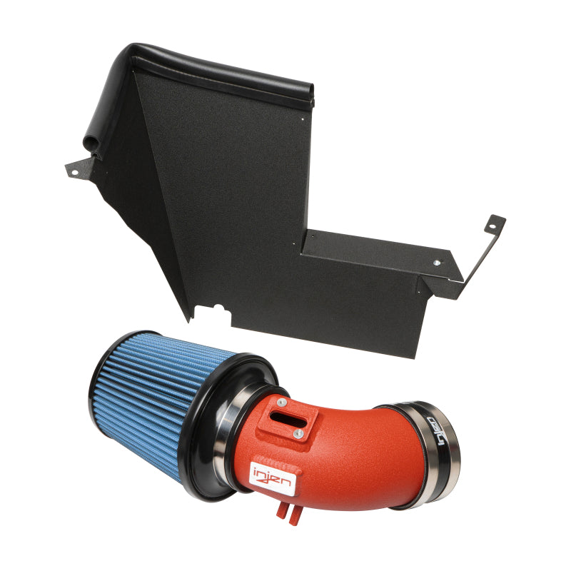 Injen 2020 BMW M340i SP Short Ram Air Intake System Wrinkle Red Finish - RPL Performance