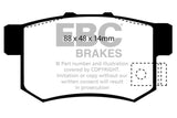 EBC 01-03 Acura CL 3.2 Greenstuff Rear Brake Pads - RPL Performance