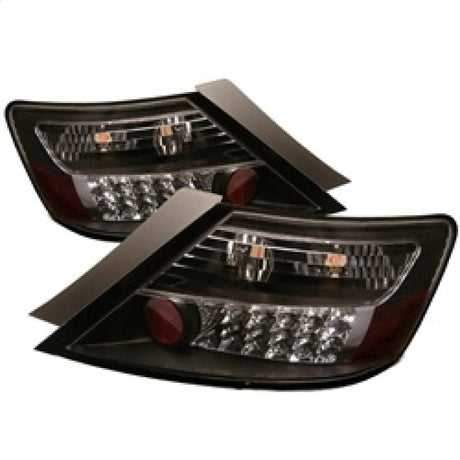 Spyder Honda Civic 06-08 2Dr LED Tail Lights Black ALT-YD-HC06-2D-LED-BK