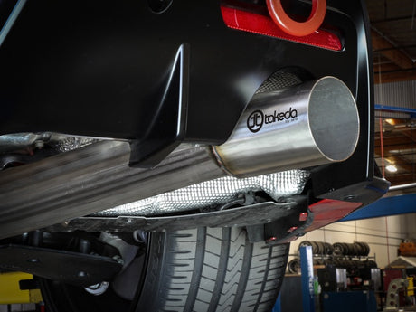 aFe POWER Takeda 2020 Toyota Supra L6-3.0L (t) 3.5in 304 SS CB Exhaust 4in Brushed Finish Tip - RPL Performance